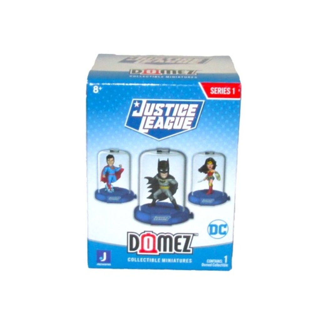 Domez Justice League Series 1 Miniatures Collectors Collectible Item Sealed Box